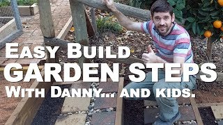 Easy Build Garden Steps [upl. by Ayortal739]