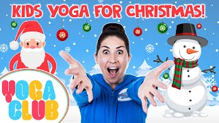 Kids Yoga For The Holidays 🎄 Yoga Club Week 20  Cosmic Kids [upl. by Ordnas]