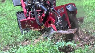 Barreto Stump Grinder Demonstration [upl. by Ateloj]