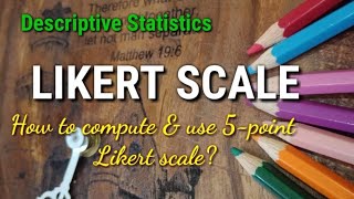 5pointLikertScale How to Use Likert Scale in Descriptive Study [upl. by Yokoyama]