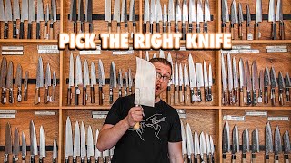 The Ultimate Guide to Picking The Perfect Kitchen Knife [upl. by Ehrlich96]