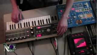 Skrillex  Scary Monsters and Nice Sprites LIVE Synth Cover Vox Atomic [upl. by Seessel]