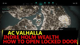 Indre Holm Wealth AC Valhalla  How to open locked door in the cave  Asgard Wealth [upl. by Dnalloh]