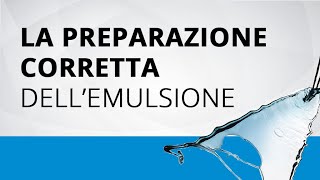 Emulsione la preparazione corretta  BLASER SWISSLUBE [upl. by Hollingsworth]