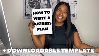 HOW TO WRITE A BUSINESS PLAN STEP BY STEP  TEMPLATE  9 Key Elements [upl. by Battat]