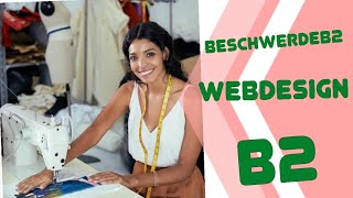 telc Deutsch B2 Beschwerdebrief Webseite [upl. by Nelak]