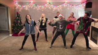 Christmas Dance 2016 with 8 Siblings  Mariah Carey amp Pentatonix [upl. by Pontone93]