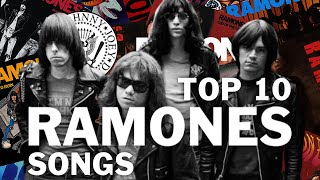 Top 10 Ramones Songs [upl. by Nagam]