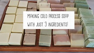 Making Soap with Only 3 Ingredients [upl. by Regan]