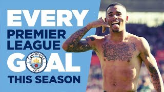 EVERY PREMIER LEAGUE GOAL  Man City  201718 Season [upl. by Armando396]