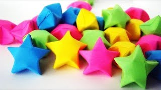 Cómo hacer ESTRELLITAS DE PAPEL ORIGAMI ¡Faciles [upl. by Rosette]