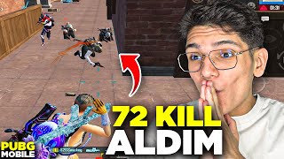 72 KİLL ALDIM YENİ KİLL REKORUM  PUBG MOBİLE [upl. by Shirley]