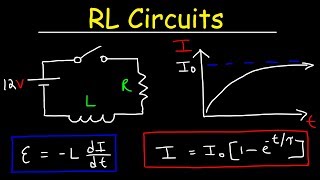 RL Circuits  Inductors amp Resistors [upl. by Corty784]