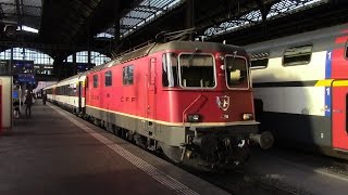 Bahnhof Basel SBB Gare de Bâle CFF Stazione di Basilea FFS [upl. by Ave]