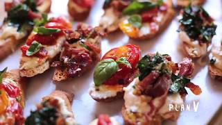 Plan V  Receta de mix de crostinis [upl. by Corvese119]