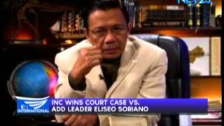 INC wins court case vs ADD leader Eliseo Soriano [upl. by Garrott]