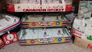 Vintage Table Hockey Games 1950s  90s [upl. by Midian]