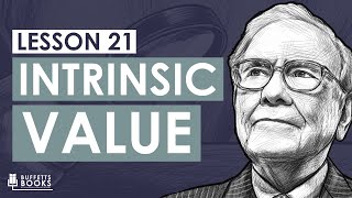 21 Warren Buffett Intrinsic Value Calculation  Rule 4 [upl. by Castora]