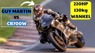 Guy Martin onboard a ROTARY bike [upl. by Noxas623]