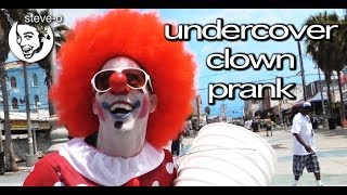 Undercover Clown Prank  SteveO [upl. by Ariamo328]