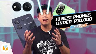 10 BEST Phones UNDER PHP 10K 1H 2024 [upl. by Fredella213]