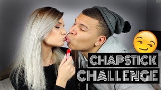 CHAPSTICK CHALLENGE W BOYFRIEND  Sylvia Gani [upl. by Tailor836]