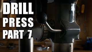 Drill Press Restoration Part 7  Spindle amp Quill [upl. by Mahtal]