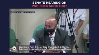 Senate hearing on the PNPPDEA shootout  Monday May 24 [upl. by Ludly122]