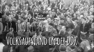 Volksaufstand in der DDR 17Juni 1953 [upl. by Ielak]