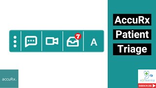 AccuRx Patient Triage demonstration [upl. by Eyeleen]