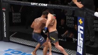 Tyron Woodley vs Vicente Luque Full Fight  UFC 4 [upl. by Peyton]