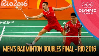 Mens Badminton Doubles Gold Medal Match 🇨🇳🆚🇲🇾  Rio 2016 Replays [upl. by Nova24]