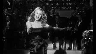 El baile de Rita Hayworth en Gilda  Fotogramas [upl. by Corso]