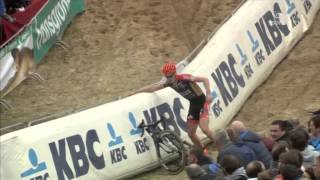 Superprestige Cyclocross 2  Zonhoven  25102015 Highlights [upl. by Sialac]