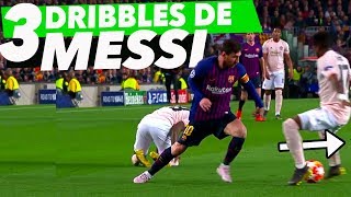 Apprends 3 dribbles que MESSI FAIT TOUT LE TEMPS [upl. by Lubet]