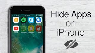 How to Hide Apps on iPhone or iPad No Jailbreak [upl. by Engis324]