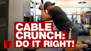 Cable Crunch Do It Right [upl. by Jack73]