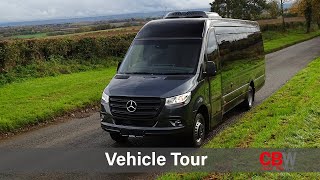 VEHICLE TOUR  MercedesBenz Sprinter minibus [upl. by Ruhtua]