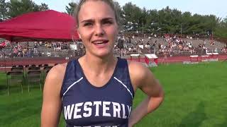 Westerlys Caelan Holdredge captures 300m IH [upl. by Aikemet641]