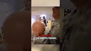 Military base active shooter scenario training‼️🤯 military army combat war [upl. by Arual]