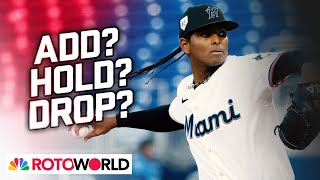 Rotoworld Baseball Add Hold Drop Marlins Edward Cabrera Cardinals Jordan Walker  Rotoworld [upl. by Valeda78]