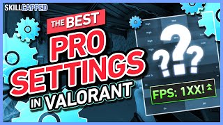 The BEST PRO SETTINGS in Valorant  Video Graphics FPS Minimap amp More [upl. by Rona]