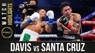 Davis vs Santa Cruz HIGHLIGHTS October 31 2020  PBC on SHOWTIME PPV [upl. by Assirek253]