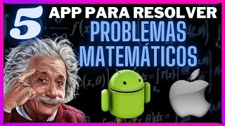 5 app para resolver problemas matemáticos 2022 [upl. by Nyrak]