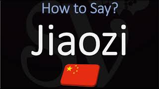 How to Pronounce Jiaozi Dumplings in Chinese Jiao Zi 饺子 [upl. by Fennie]