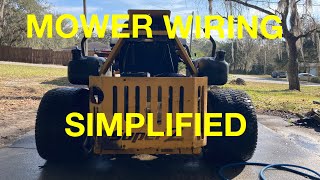 How to simplify wiring on mower [upl. by Hadwyn]