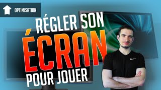 COMMENT RÉGLER SON ÉCRAN GAMING [upl. by Apple]