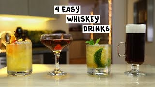 Four Easy Whiskey Drinks [upl. by Adnahsal712]