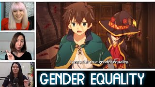 Gender Equality  Konosuba Reaction Mashup [upl. by Libyc708]