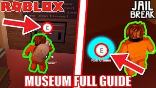 FULL GUIDE MUSEUM UPDATE in Roblox Jailbreak [upl. by Meggie]